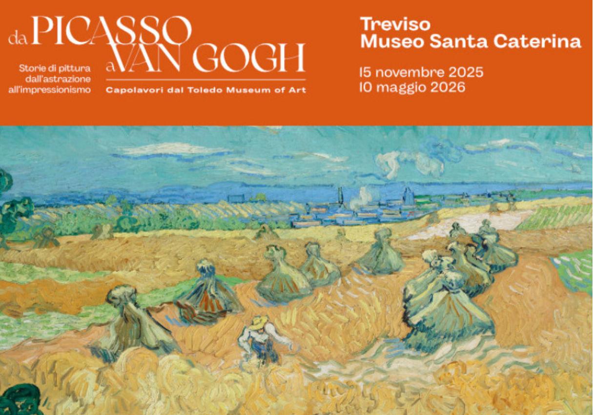 Locandina della mostra Da Picasso a Van Gogh al Museo Santa Caterina di Treviso